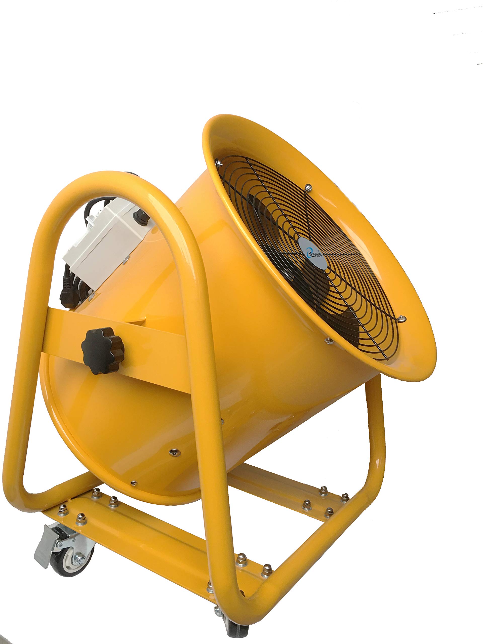 iLiving Utility High Velocity Blower, Fume Extractor, Portable Exhaust and Ventilator Fan (Utility 16