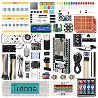 FREENOVE Ultimate Starter Kit for ESP32-WROVER (Included) (Compatible with Arduino IDE), Onboard Camera Wireless, Python C, 814-Page Detailed Tutorial, 240 Items, 127 Projects
