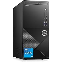 Dell Vostro 3910 Desktop Computer | 12th Gen Intel Core i5-12400 Processor | Intel UHD Graphics 730 | WiFi 6 | DVD-RW | Display Port | HDMI | Windows 11 Pro (16GB RAM | 1TB SSD)