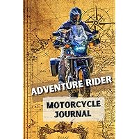 Adventure Rider Motorcycle Trip Journal: Travel Log-Book with Writing Prompts to Document Details on your Motorbike Motorcycling Journey