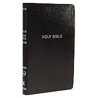NKJV, Thinline Reference Bible, Leather-Look, Black, Red Letter, Comfort Print: Holy Bible, New King James Version NKJV, Thinline Reference Bible, Leather-Look, Black, Red Letter, Comfort Print: Holy Bible, New King James Version Imitation Leather