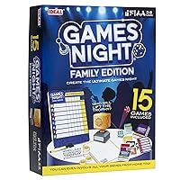 Games Night - Family Edition: Create The Ultimate Game Night with 15 Games Included! | Family Games | for 2-8 Players | Ages 7+