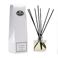 Mystix London | Baby Powder & Berry Twist Fragrance Oil Reed Diffuser | 200ml | Best Aroma for Home, Kitchen, Living Room and Bathroom | Perfect as a Gift | Refillable