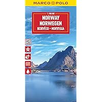 Norway Marco Polo Map (Marco Polo Maps)
