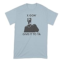 X Gon Give It to Ya Shirt DMX T Shirt Earl Simmons T-Shirt Light Blue