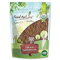 Food to Live Organic Red Reishi Mushroom Powder, 12 Ounces – All Natural Vegan Superfood for Immunity and Holistic Wellness. Rich in Antioxidants & Nutrients. Non-GMO. 100% Pure. Great for Smoothies.