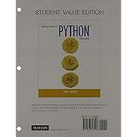 Student Value Edition for Starting Out with Python (3rd Edition) Student Value Edition for Starting Out with Python (3rd Edition) Loose Leaf