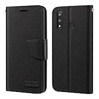 for Murena Teracube 2e Case, Oxford Leather Wallet Case with Soft TPU Back Cover Magnet Flip Case for Murena Teracube 2e (6.1”) Black