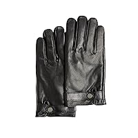 Ted Baker London LIAMMM House Check Etched Gloves, BLACK, M/L