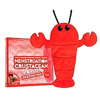 Menstruation Crustacean Lobster – The Original Viral Cuddly & Cute Plush Lavender Scented Heating Pad, Easter Gifts for Teens