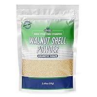 Walnut Shell Powder-3.4oz, Walnut Shell Powder for Scrubs, Walnut Shell Powder, Walnut Shell Powder for Hair Dye, Walnut Shell Powder Bulk, Walnut Shell Powder for Hand Cleanser