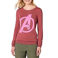 Amazon Essentials Disney | Marvel | Star Wars Women's Lightweight Crew Sweaters