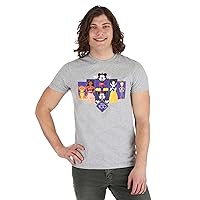 Adult Disney 100th Anniversary Character Panels T-Shirt