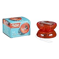 Ridley’s Red Yo-Yo – Classic Light Up Toy for Kids, Includes Trick Instructions, Clutch, and Spare Yo-Yo String – Fun Retro Toy That Makes a Great Gift – Ideal for On the Go Play