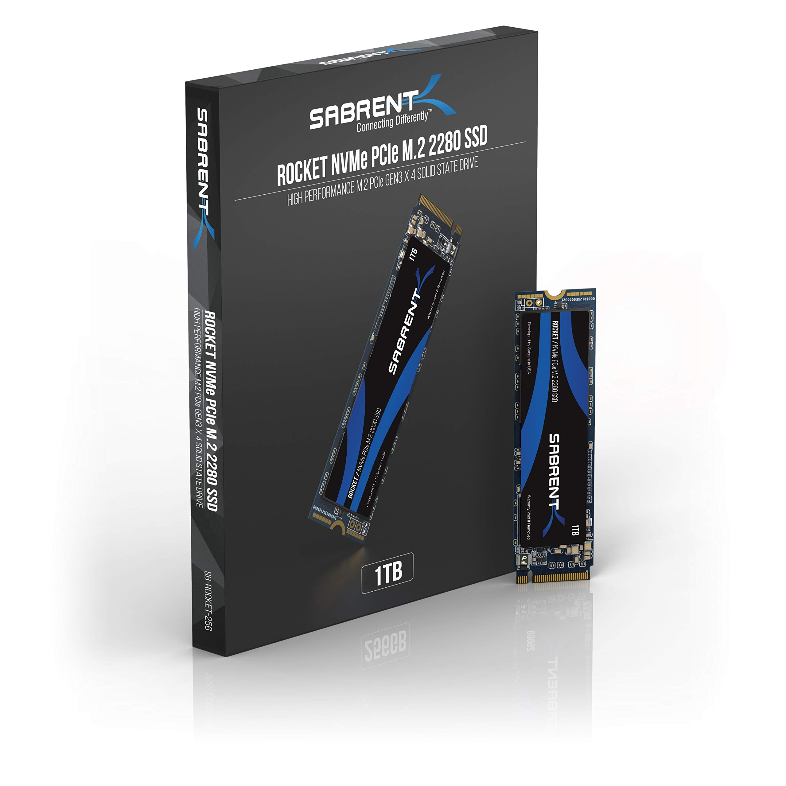 SABRENT 1TB Rocket NVMe PCIe M.2 2280 Internal SSD High Performance Solid State Drive (SB-ROCKET-1TB)