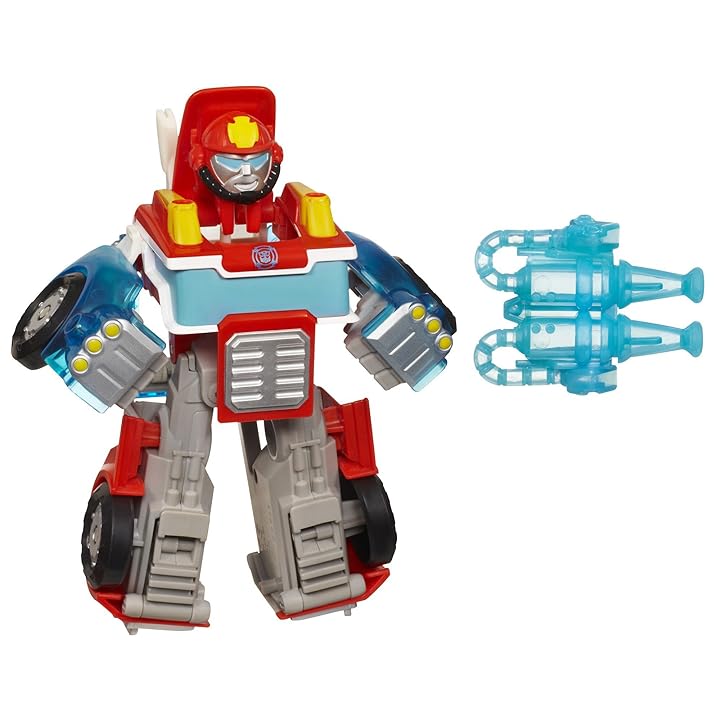 Playskool Transformers Heatwave the Fire-Bot Flip Racers Hero Rescue Bots Robot 
