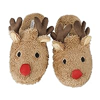 Womens Cartoon Indoor Warm Fleece Slippers Winter Soft Cozy Home Booties Non-Slip Plush Slip-on Shoes Ankle Boots