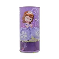 Sofia The First Glitter Cylinder Lamp Toy