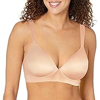 Bali Women's Comfort Revolution Wirefree Bra, Soft Touch Ultimate Wireless Support Bra