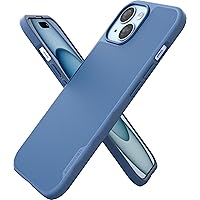 Smartish® iPhone 15 Magnetic Case - Gripmunk Compatible with MagSafe [Lightweight + Protective] Slim/Thin Grip Cover with Microfiber Lining for Apple iPhone 15 - Blues on The Green