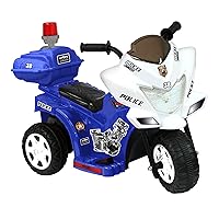 Kid Motorz Lil Patrol 6V, Blue and White (0286)