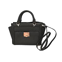 MICHAEL Michael Kors Women's TINA Small Top Zip Messenger leather shoulder Handbag