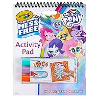 Crayola My Little Pony Color Wonder Activity Pad, 16 Mess Free Coloring Pages, Toddler Travel Activity, My Little Pony Gift
