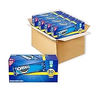 OREO Chocolate Sandwich Cookies, 120 Snack Packs (4 Boxes)