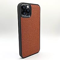 BLAZECAZE for iPhone 13 PRO Case, Basketball Leather, Real Feel, [Drop Protection] [Perfect Grip] Cover for iPhone 13 PRO (Basketball Leather)