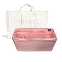Premium Bag Organizer for Chanel Deauville Large Tote Bag (Handmade/20 Color Options) [Purse Organiser, Liner, Insert, Shaper]