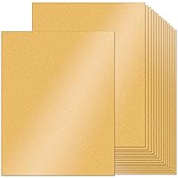 Gold Shimmer Cardstock 100 Sheets - Ohuhu 8.5