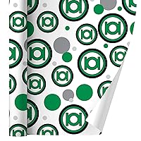 GRAPHICS & MORE Green Lantern Logo Gift Wrap Wrapping Paper Roll