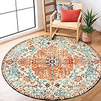 Lahome Washable Round Rugs 5'3