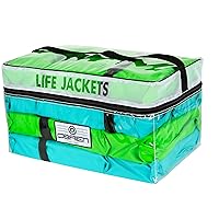 O'Brien Type 2 Four Pack CGA Approved Life Jacket w/Bag for Boats