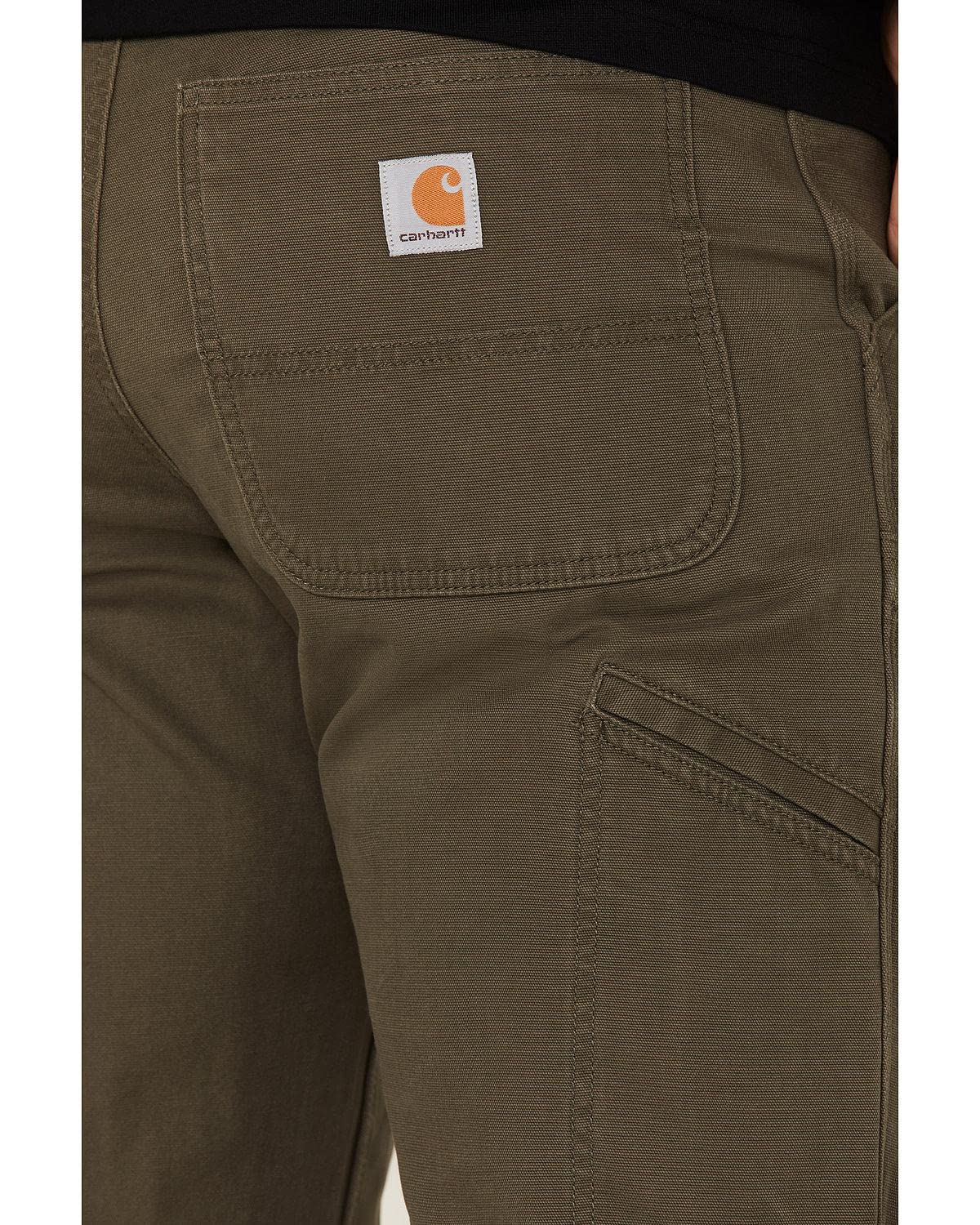 Carhartt Men's Rugged Flex Relaxed Fit Heavyweight Double-Front Utility Logger Jean