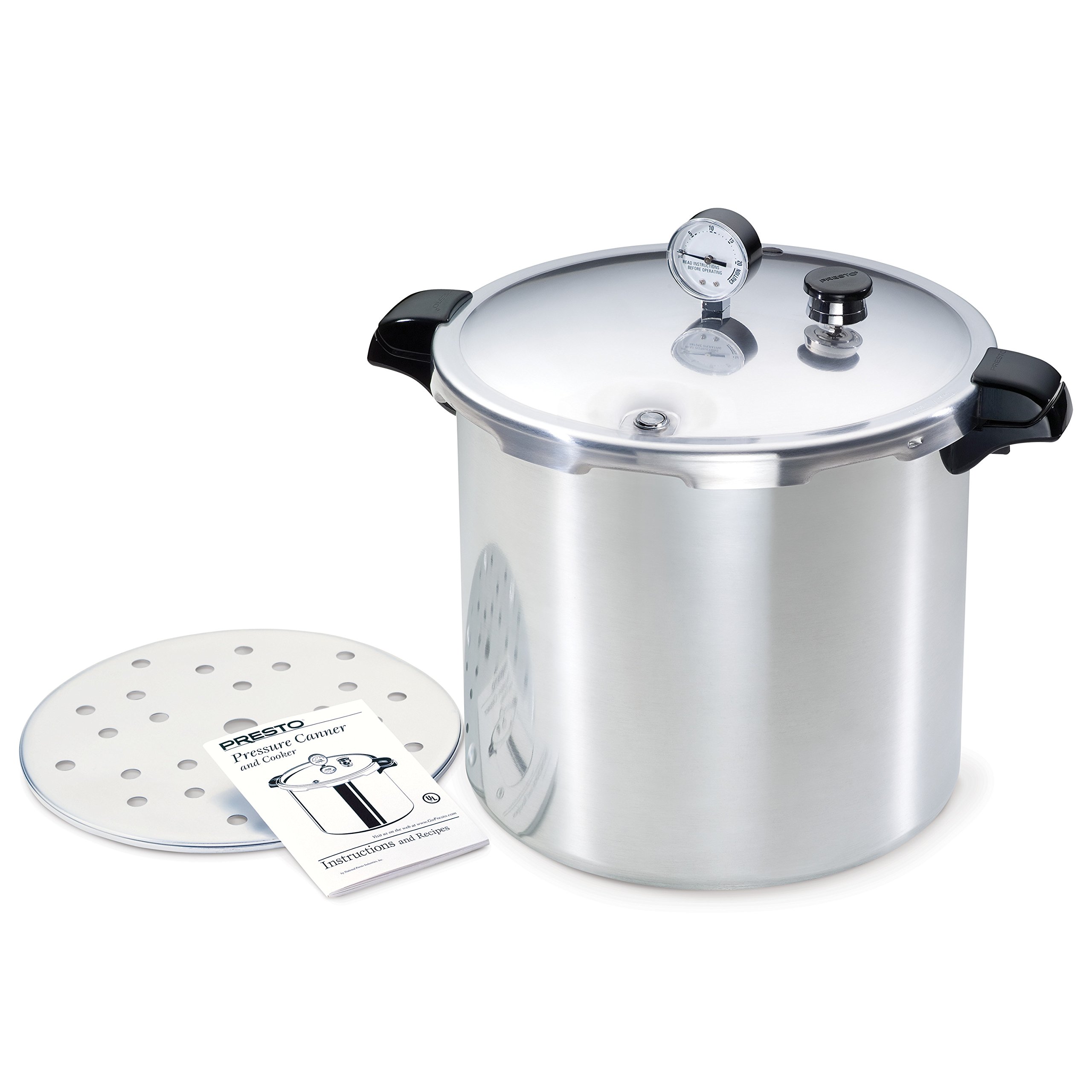 Presto 01781 23-Quart Pressure Canner and Cooker, Aluminum