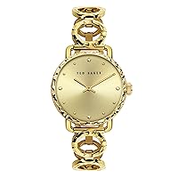 Ted Baker Victoriaa Stainless Steel Gold Tone Bracelet Watch (Model: BKPVTF1019I)