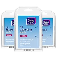 Oil Absorbing Facial Sheets, Portable Blotting Papers for Face & Nose, Absorbing Blotting Sheets for Oily Skin to Instantly Remove Excess Oil & Shine, 3 x 50 ct