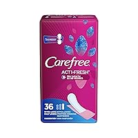 Carefree Acti-Fresh Extra Long 36 Count Liner To Go