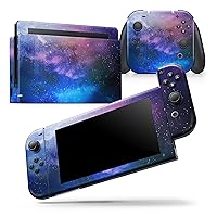 Compatible with Nintendo Switch Console Bundle - Skin Decal Protective Scratch-Resistant Removable Vinyl Wrap Cover - Space Light Rays
