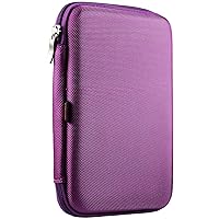 Purple Hard GPS Carry Case Compatible with Garmin DriveSmart 86 MT-S 8
