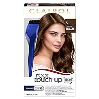 Root Touch-Up Permanent Hair Color Creme, 5 Medium Brown, 1 Count