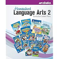 Homeschool Language Arts 2 Curriculum Lesson Plans - Abeka 2nd Grade 2 Phonics, Writing, Reading, Spelling and Poetry Lesson Plan Guide