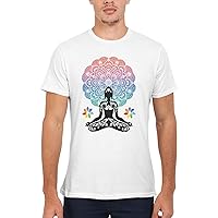 Yoga Buddha Chakra Meditation Zen Hobo Boho Novelty Men Women Unisex Top T Shirt
