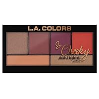 L.A. Colors So Cheeky Blush, Hote and Spicy, 1 Ounce