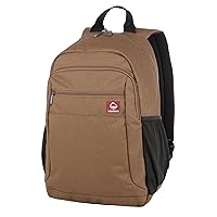 WOLVERINE Lightweight, Water Resistant Rugged Backpack for Travel or Work, Laptop-Chestnut, 23L