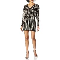 Women's Moonlight Sequin Dot Longsleeve Mini Dress