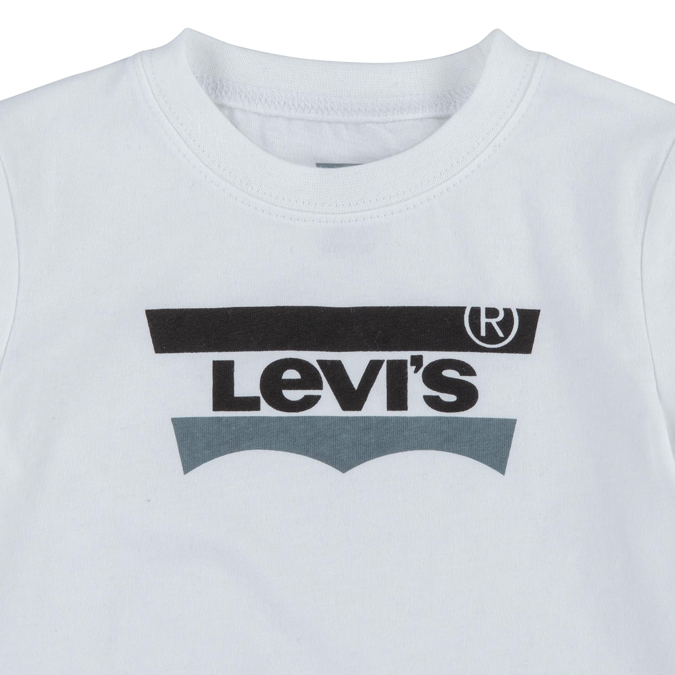 Levi's Baby Boys' Graphic T-shirt, Hoodie and Denim 3-piece Outfit Set