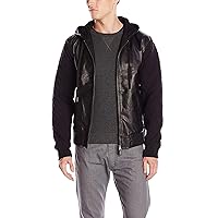 Zanerobe Men's Detroit Hooded Jacket with Quilted Sleeves