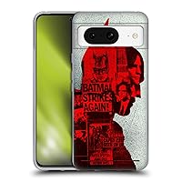 Head Case Designs Officially Licensed The Batman Collage Neo-Noir Graphics Soft Gel Case Compatible with Google Pixel 8
